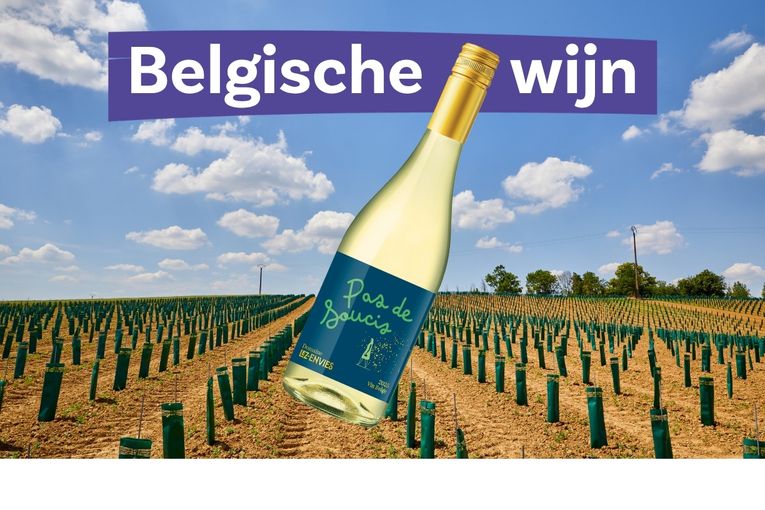 Nieuw: Belgische witte wijn. Lokaal geproduceerd, correcte prijs en vlot inzetbaar in je zaak. Ontdek nu